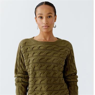 SIRAH Sweater Burnt Olive
