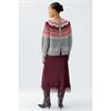 Sweater Grey Red