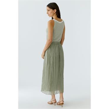 Pleated Skirt Seagrass