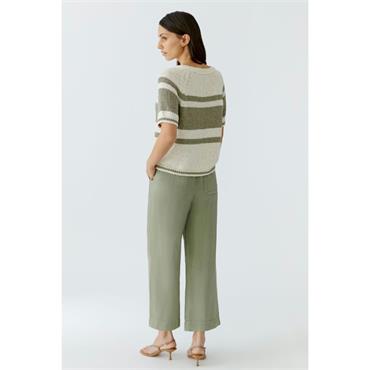 Sweater White Green