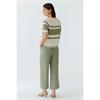 Sweater White Green