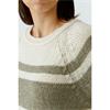 Sweater White Green