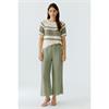 Sweater White Green
