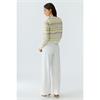 Cardigan White Yellow