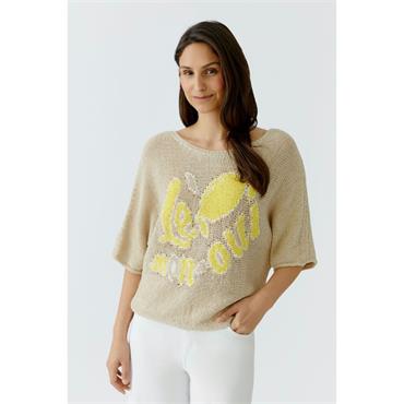 Sweater Light Camel Yellow