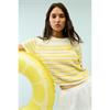 Sweater White Yellow