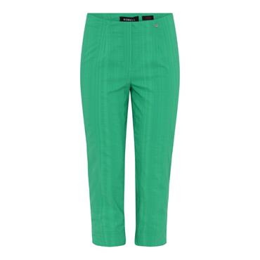 ROBELL Marie-07 Capri Trousers Green