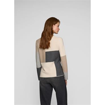 Pattern Sweater Brown