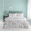 Emilia Floral Duvet Set White