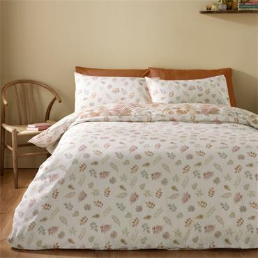 Autumn Leaves Duvet Set Natural
