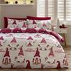 Christmas Gonks Duvet Set Plum