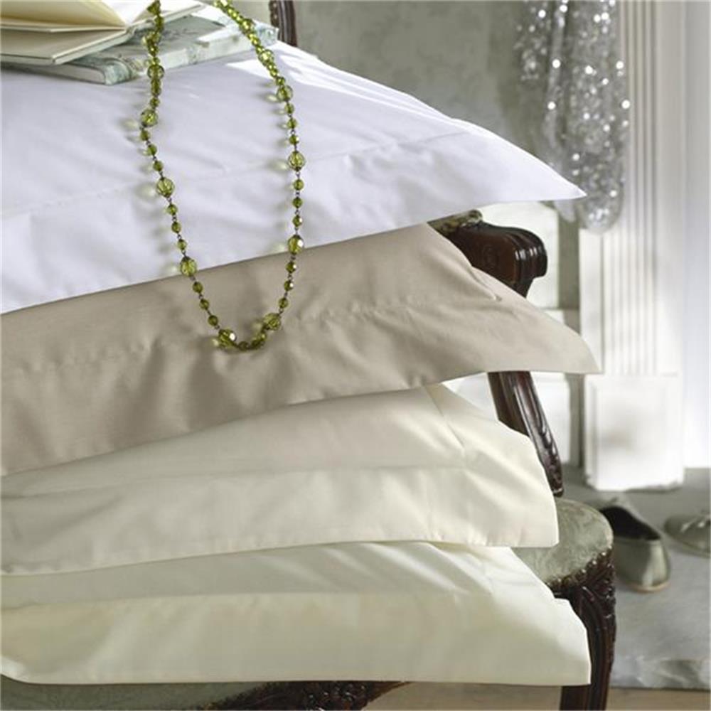 Dorma Fitted Sheet 3000 Thread Sateen Cream