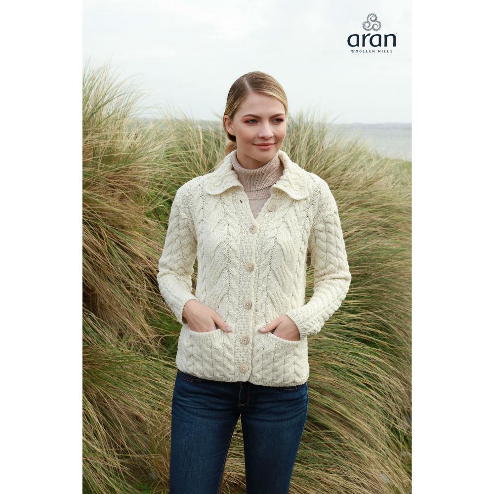 Aran Woolen Mills Cardigan
