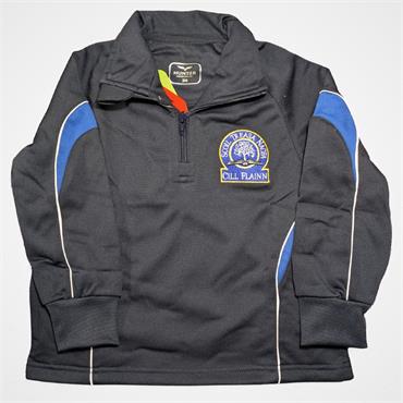 Kilflynn National School 1/4 Zip Top Navy/Royal/White