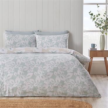 Inga Leaf Duvet Set Natural