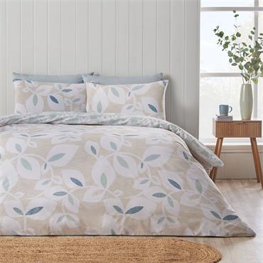 Inga Leaf Duvet Set Natural