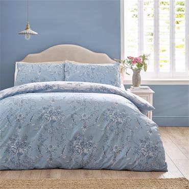 Antoinette Duvet Set Blue
