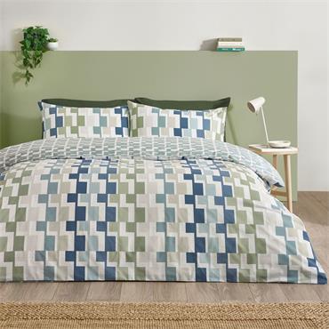 Bryson Duvet Set Blue