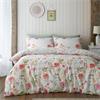 Ella Poppy Duvet Cover Set Cream