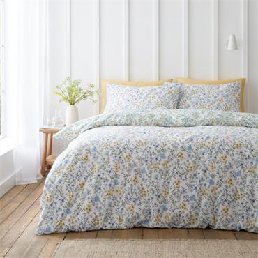 Ditsy Floral Duvet Set Green