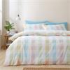 Spring Check Duvet Cover Set Pastel