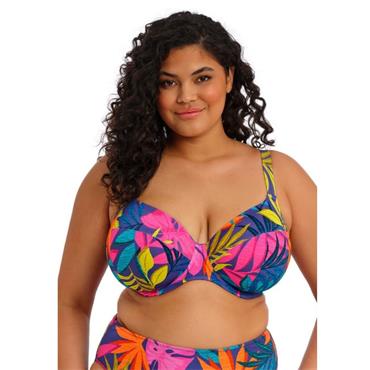 Porto Rafti Plunge Bikini Top Indigo