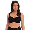 Illusion Side Support Bra Black