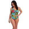 Pichola Twist Front Swimsuit Aqua