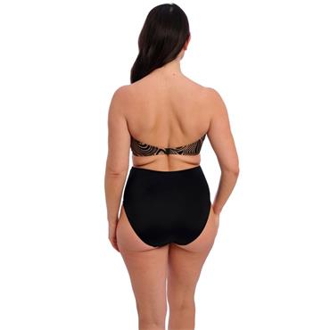 Pemba Island High Waist Bikini Brief Mocha