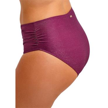 Paros Coast Full Bikini Brief Berry Shimmer