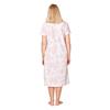 Agnes Short Sleeve Cotton Nightdress Pink