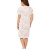 Palm Print Nightdress Pink