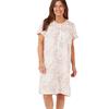 Palm Print Nightdress Pink
