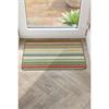 Candy Multi Green Stripe Mat 50x75CM