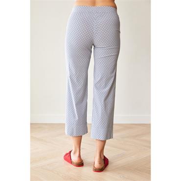 Print Turn Up Trousers 