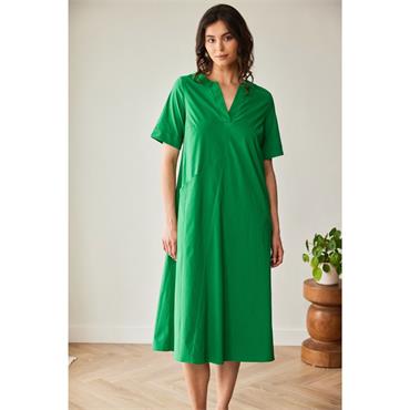 Long Pocket Dress Green