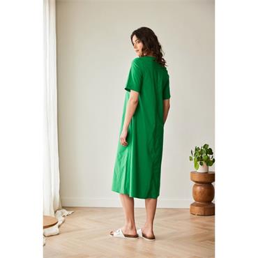 Long Pocket Dress Green