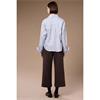 Stripe Jacquard Trousers Brown