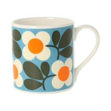 Floret Turquoise Mug 350ml