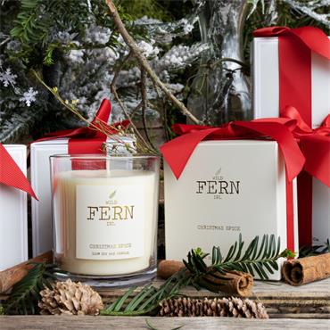 Wild Fern Christmas Spice Wax Candle