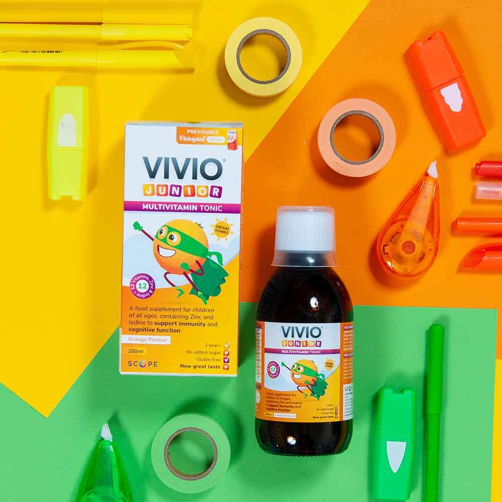 Vivio Junior Multivitamin Tonic 250ml Inish Pharmacy Ireland