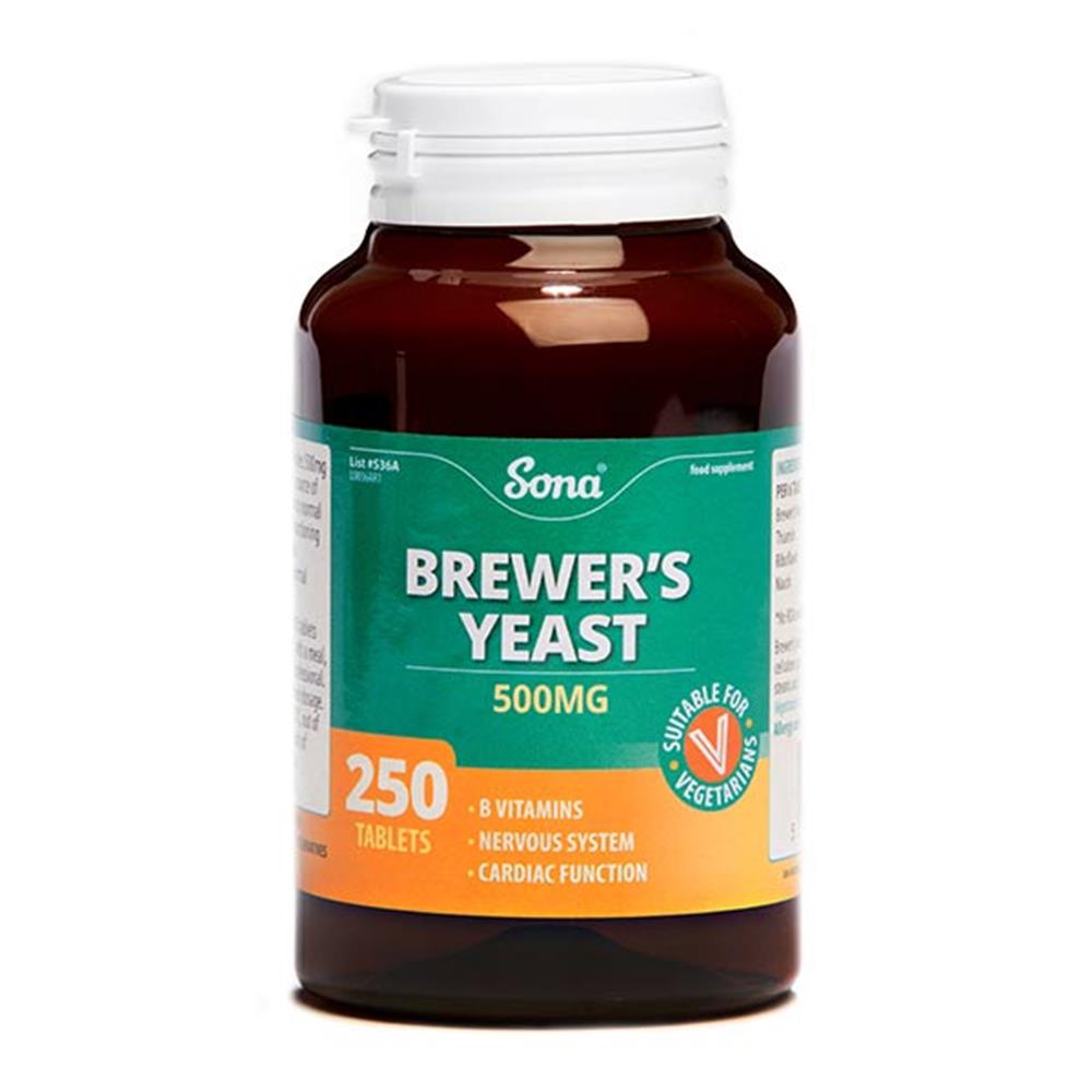 Sona 300mg Brewers Yeast 250 Tablets Inish Pharmacy Ireland