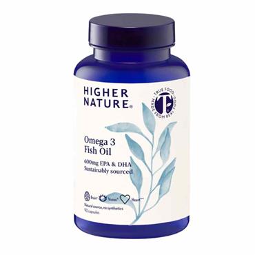Higher Nature Omega-3 Fish Oil 600mg 90 Pack