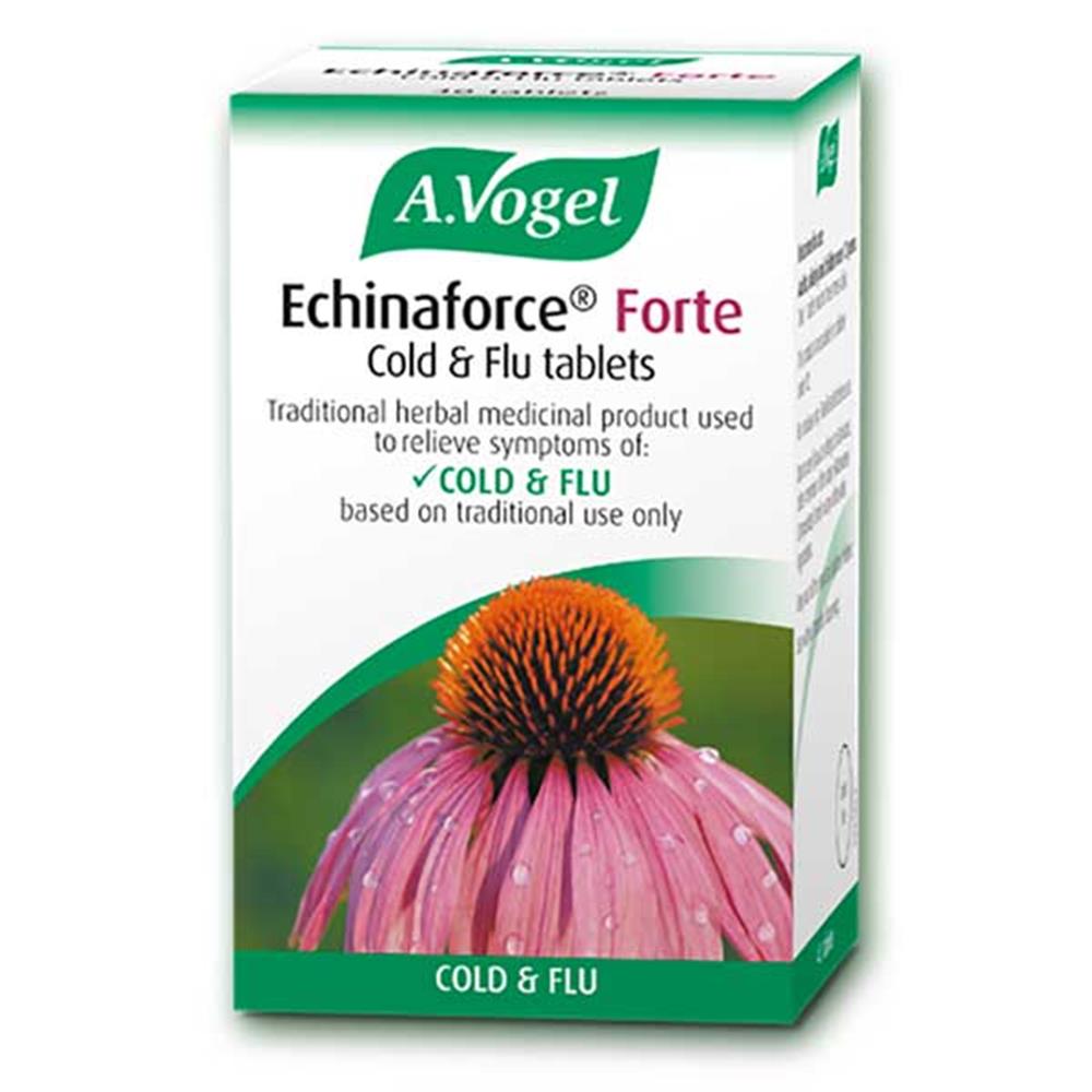 A. Vogel Echinaforce Forte Cold & Flu Tablets 40 Tablets Inish