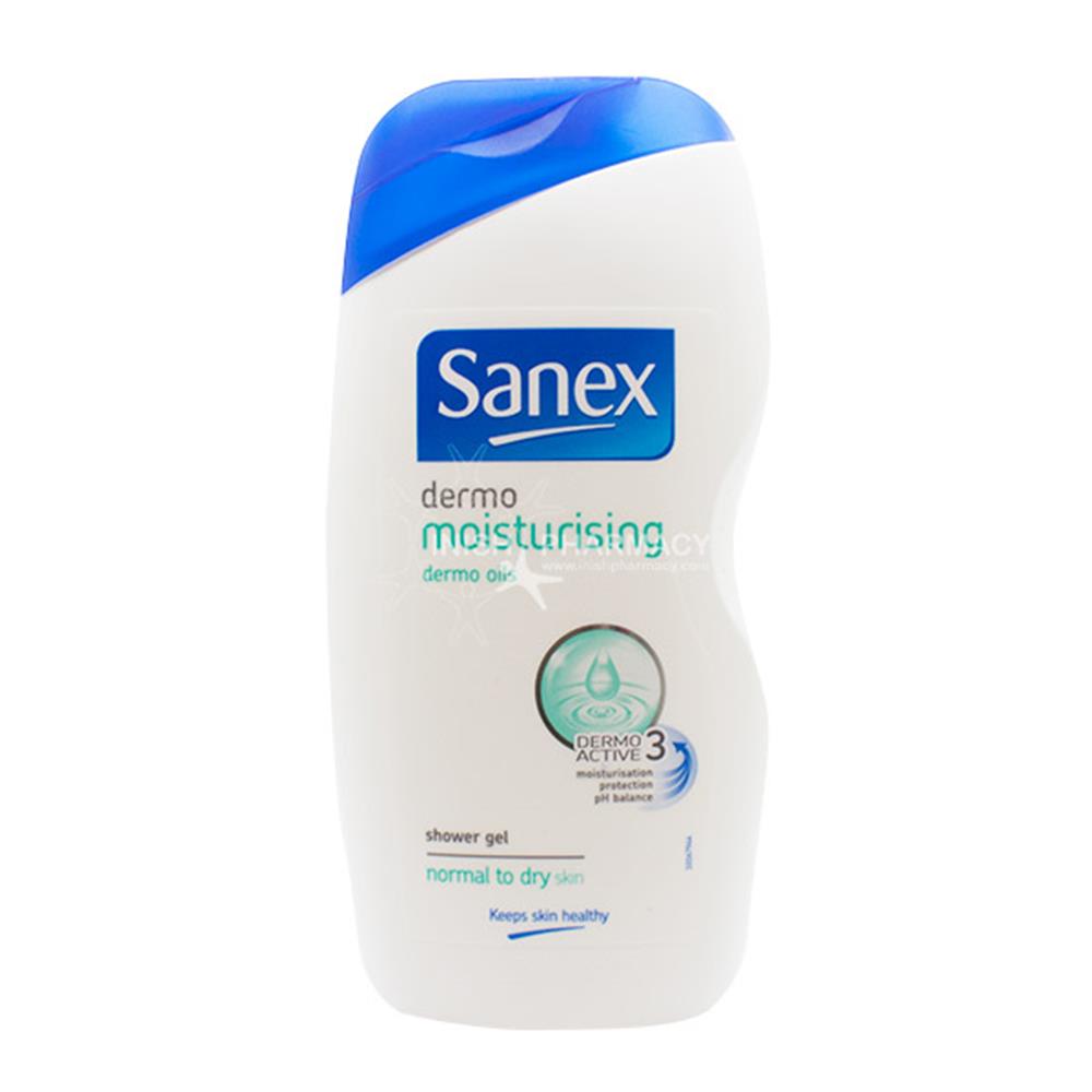 Sanex Dermo Moisturising Dermo Oils Shower Gel Normal to Dry Skin 500ml