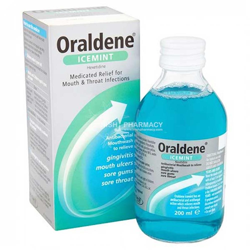 Oraldene Mouthwash Icemint 200ml Inish Pharmacy Ireland