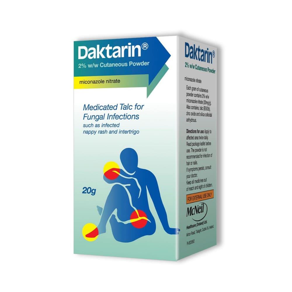 Daktarin 2 Antifungal Powder 20g Inish Pharmacy Ireland