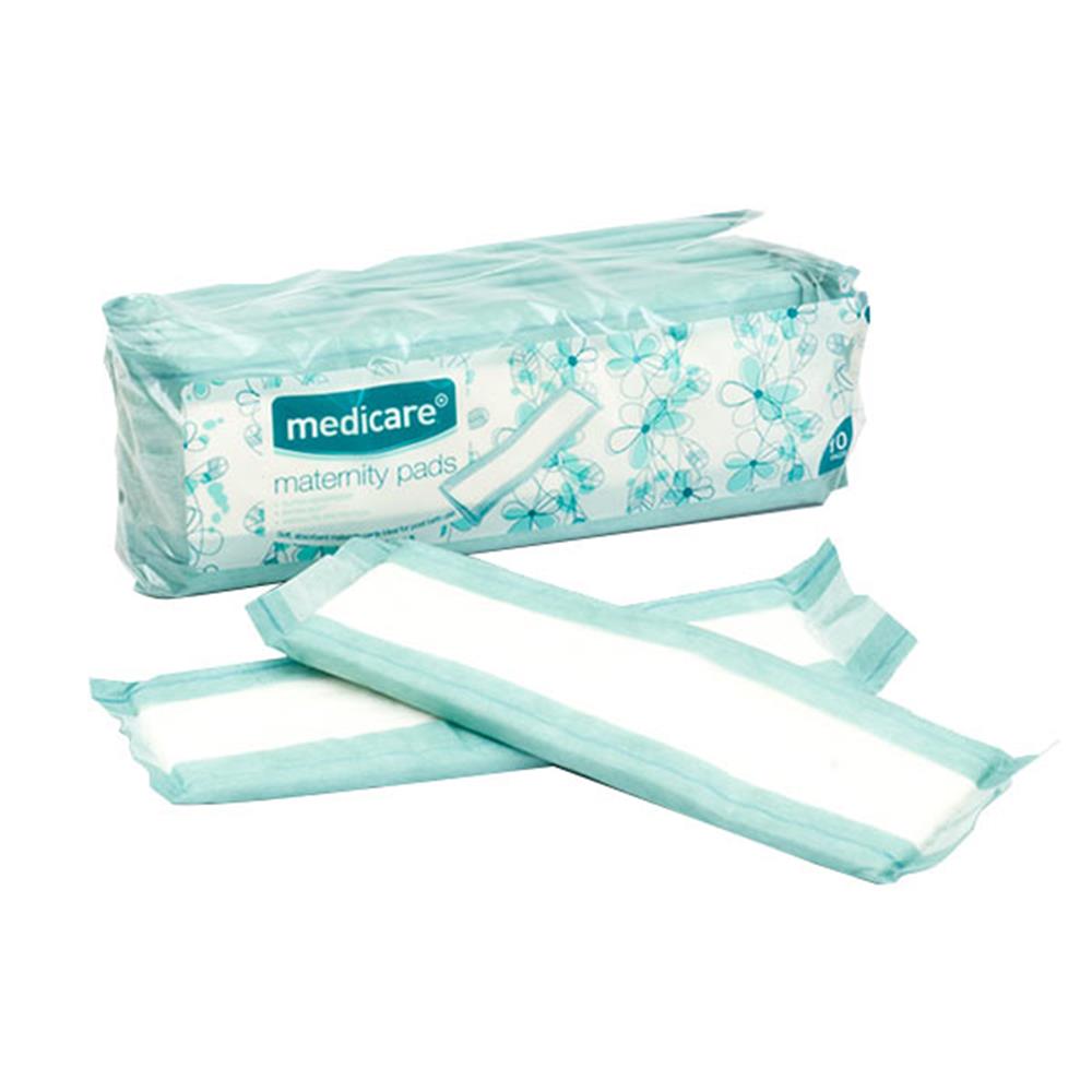 Medicare Maternity Pads 10 Pack Inish Pharmacy Ireland