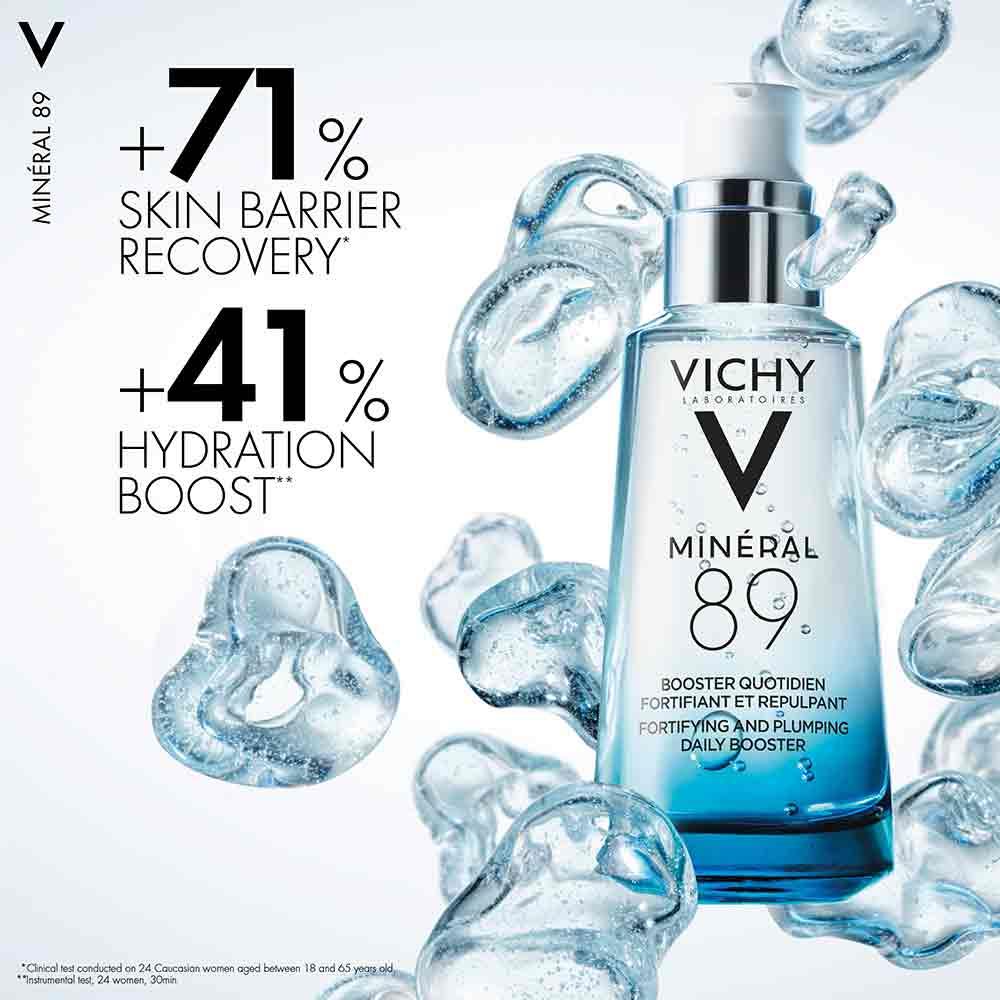 Vichy Mineral 89 Hyaluronic Acid Hydration Booster Serum 75ml Inish