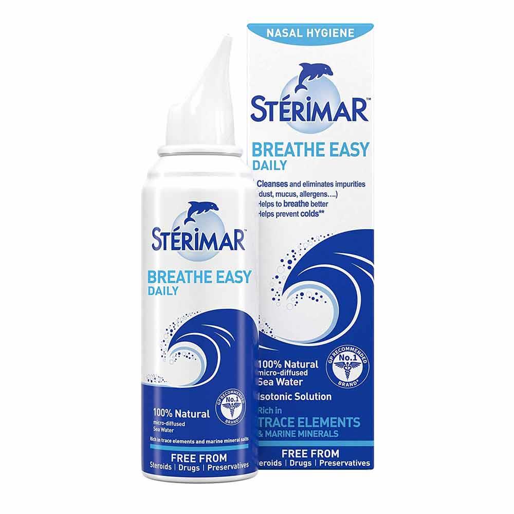 Sterimar Breathe Easy Isotonic Nasal Spray 100 Natural 50ml Inish